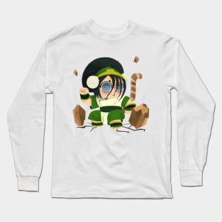 Toph Cat Long Sleeve T-Shirt